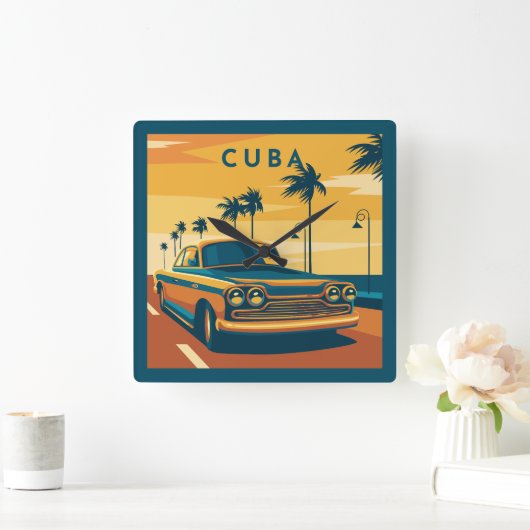 Cuba Vierkante Klok (Huis)