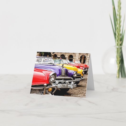 Cuba ving de Kaart van de Nota (Voorkant)