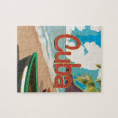 Cuba Vintage Reisposter Legpuzzel (Horizontaal)