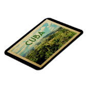 Cuba Vintage Travel Magneet (Linkerzijde)