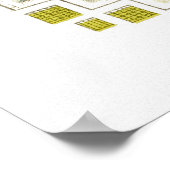 Cuba Vintage Travel Poster teruggezet (Hoek)