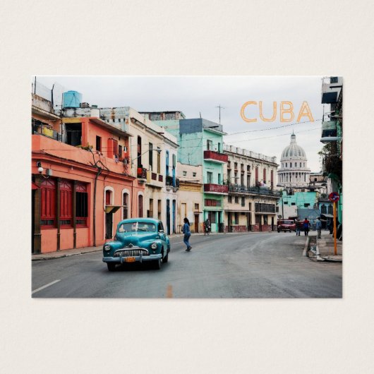 Cuba Visitekaartje (Voorkant)