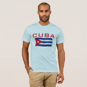 Cuba - vlag 1 t-shirt (Voorkant volledig)