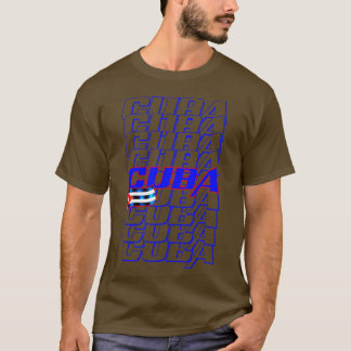 Cuba Vlag 2 T-shirt