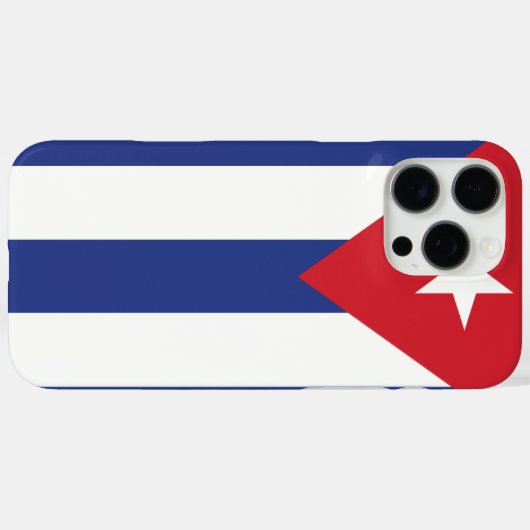 CUBA Vlag  Case-Mate iPhone Case (Achterkant (horizontaal))