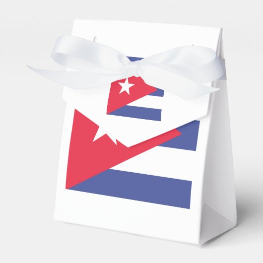 Cuba-vlag Emblem Bedankdoosjes (Voorkant Zijde)