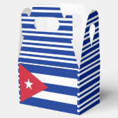 Cuba vlag Favor Box Bedankdoosjes (Geopend)