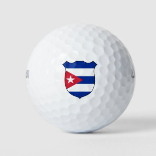 Cuba vlag Grand Patriotic Golfballen