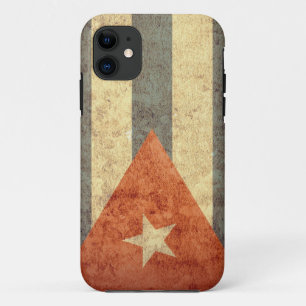 Cuba vlag - Grunge Case-Mate iPhone Case