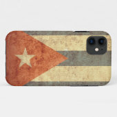 Cuba vlag - Grunge Case-Mate iPhone Case (Achterkant (horizontaal))