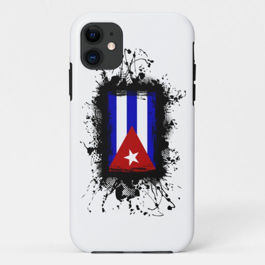 Cuba Vlag iPhone 5 Hoesje (Achterkant)
