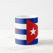 Cuba Vlag Keramische Mok (Center)