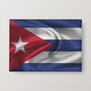 Cuba Vlag Knop Button