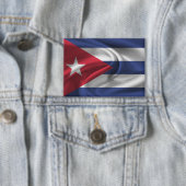 Cuba Vlag Knop Button (Insitu)