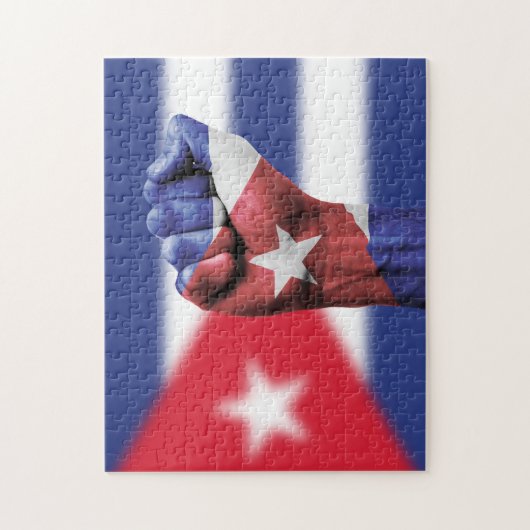 Cuba-vlag Legpuzzel (Verticaal)