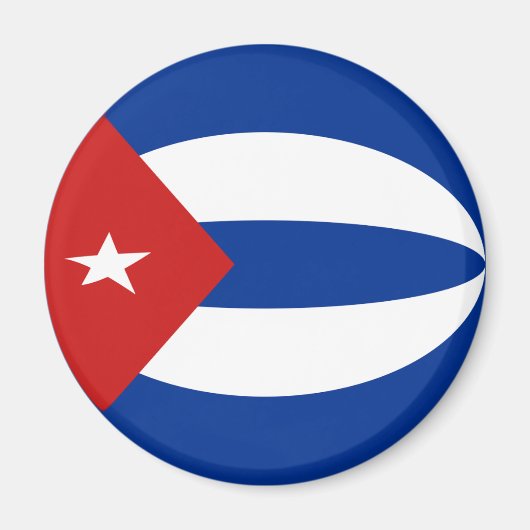 Cuba Vlag magneet (Voorkant)