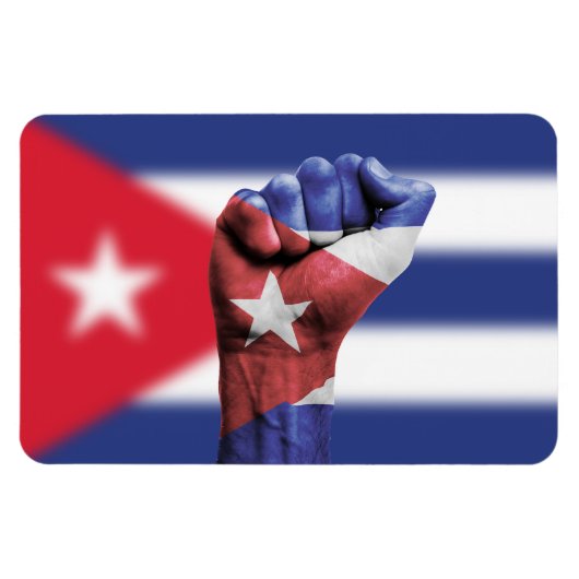 Cuba-vlag Magneet (Horizontaal)
