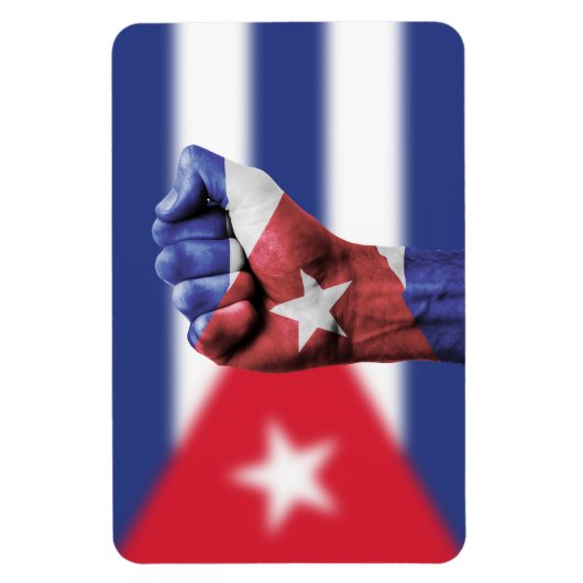 Cuba-vlag Magneet (Verticaal)