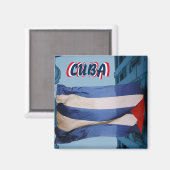 Cuba vlag magnet (Voorkant / Achterkant)