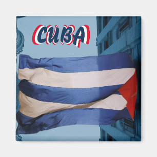 Cuba vlag magnet