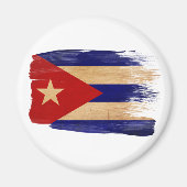 Cuba Vlag Magneten (Voorkant)