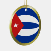 Cuba Vlag Ornament (Rechts)