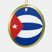 Cuba Vlag Ornament (Links)