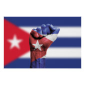 Cuba-vlag Perfect Poster (Voorkant)