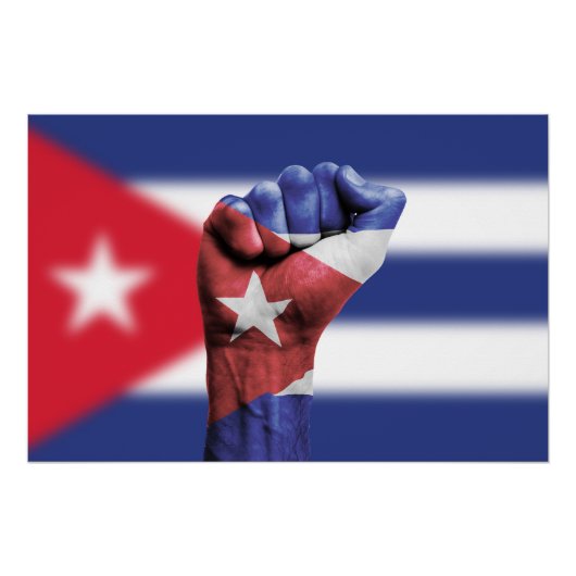 Cuba-vlag Perfect Poster (Voorkant)