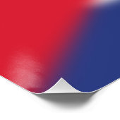 Cuba-vlag Perfect Poster (Hoek)