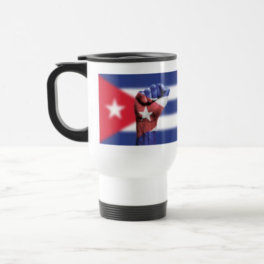 Cuba-vlag Reisbeker (Links)