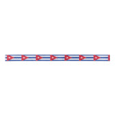 Cuba vlag Ribbon Satijnen Lint (Voorkant)