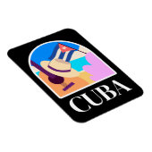 Cuba Vlag Salsa Magneet (Rechterzijde)