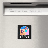 Cuba Vlag Salsa  Magneet (Insitu (Vaatwasser))