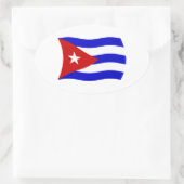Cuba-vlag Sticker (Tas)