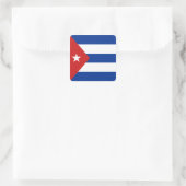 Cuba-vlag Sticker (Tas)