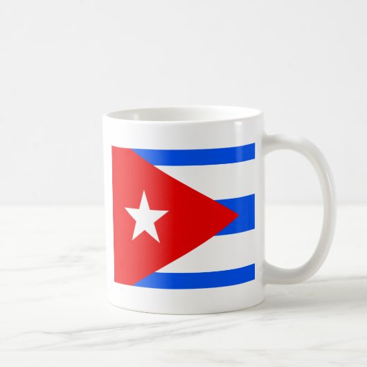 Cuba - vlag van hoge kwaliteit koffiemok (Rechts)