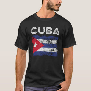 Cuba vlag verhit - Cubaanse vlag T-shirt