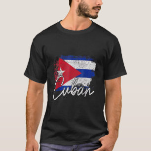 Cuba vlaggen Cubaanse Pride Roots T-shirt
