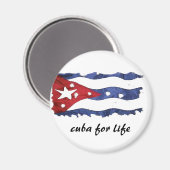 cuba voor het leven Magneet (Voorkant / Achterkant)