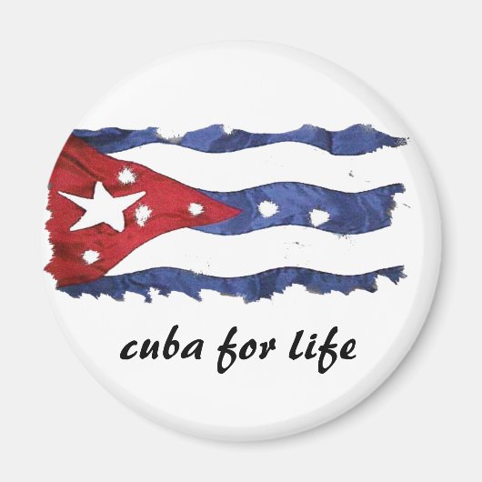 cuba voor het leven Magneet (Voorkant)