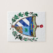 Cuba - wapenschild legpuzzel (Horizontaal)