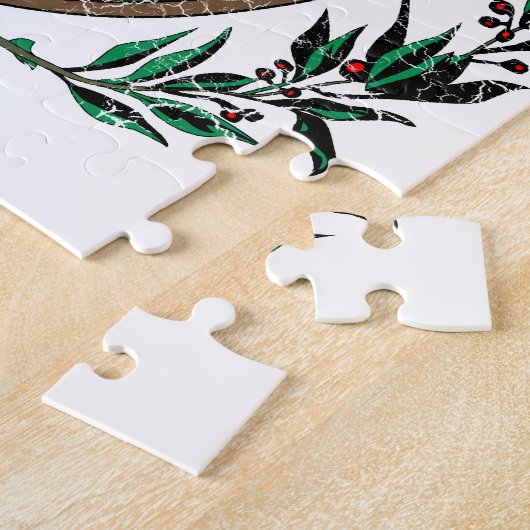 Cuba - wapenschild legpuzzel (Zijkant)