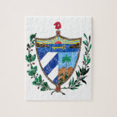 Cuba - wapenschild legpuzzel (Verticaal)