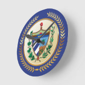 Cuba wapenschild ronde klok (Hoek)
