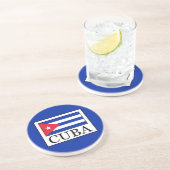 Cuba Zandsteen Onderzetter (Zijkant)