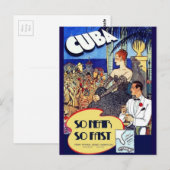 Cuba, zo dichtbij zo snel reizen Briefkaart (Voorkant / Achterkant)