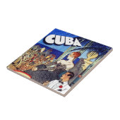 Cuba, zo dichtbij zo snel reizen Tegeltje (Zijkant)