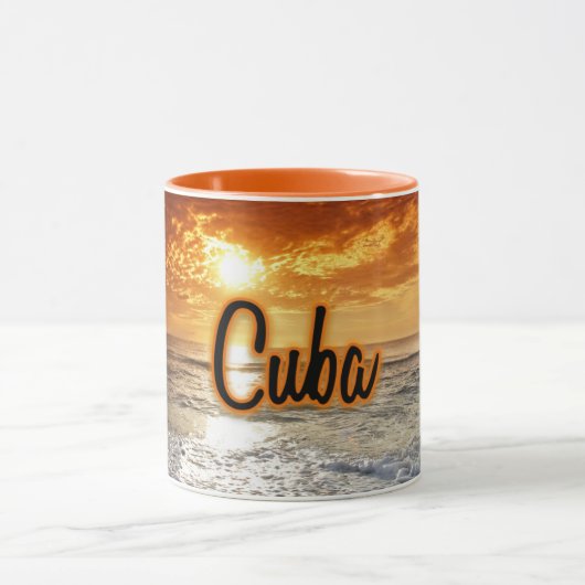 Cuba-zonsondergang Mok (Midden)