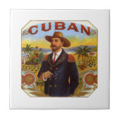 Cubaan Tegeltje (Voorkant)